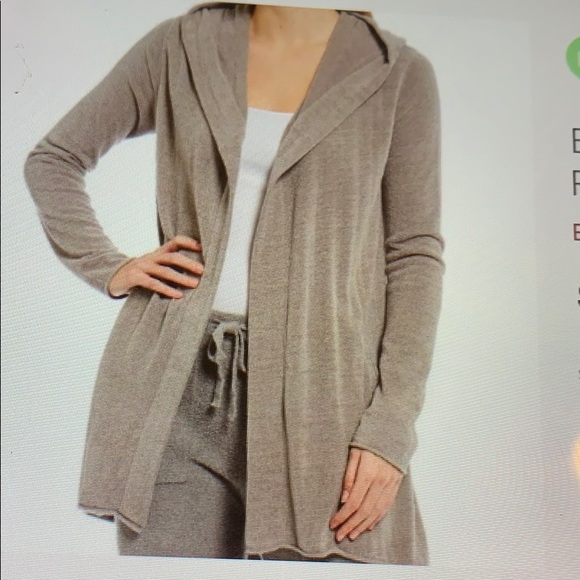 Barefoot Dreams Sweaters - Barefoot Dreams Cozy Chic Lite Resort Cardigan L